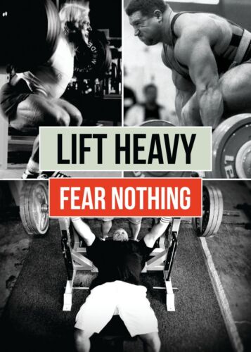 Gym Motivational Posters Work Out Insperational Quotes Wall Art - Picture 9 of 28