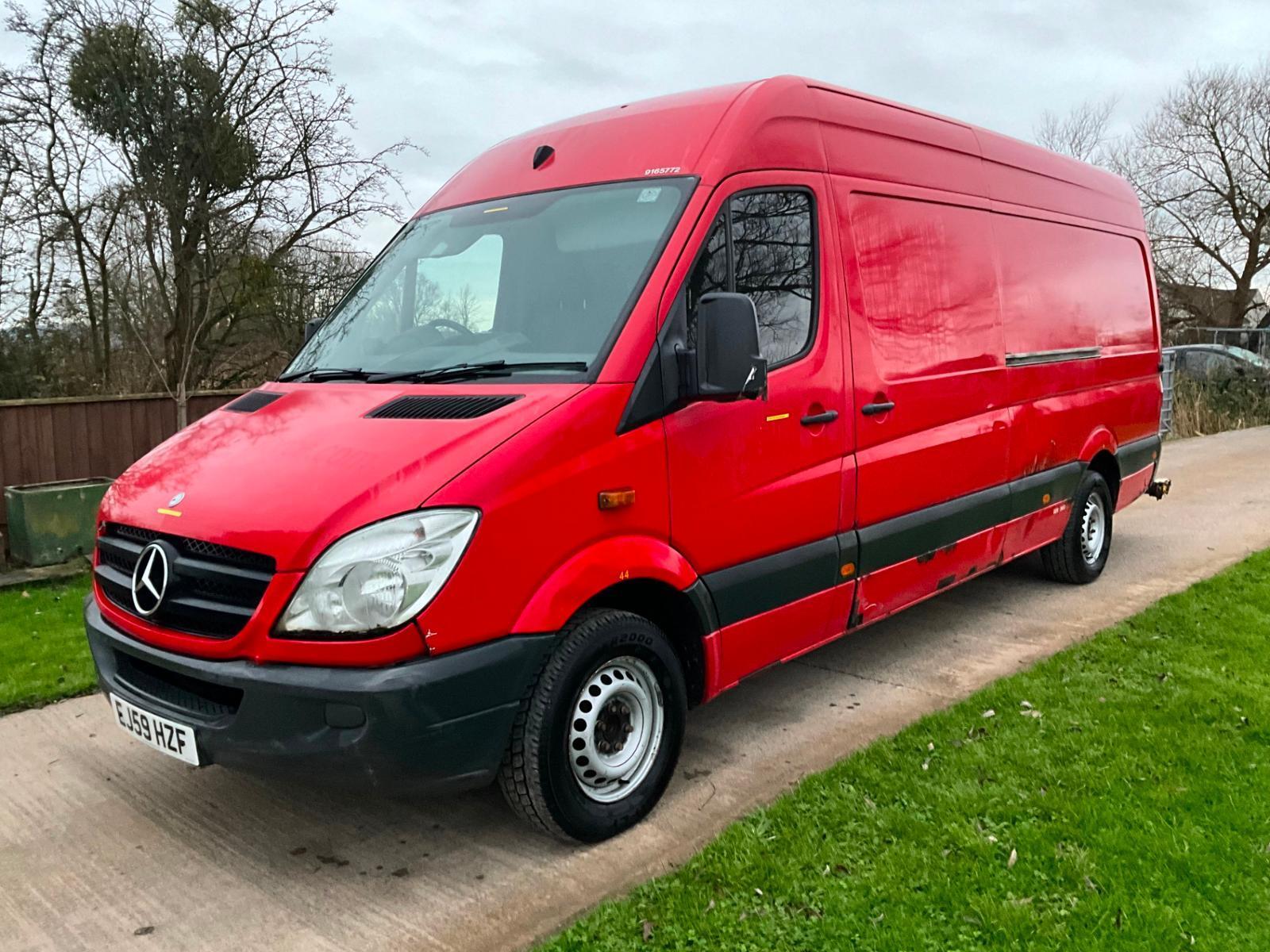2009 MERCEDES SPRINTER LWB HI ROOF eBay