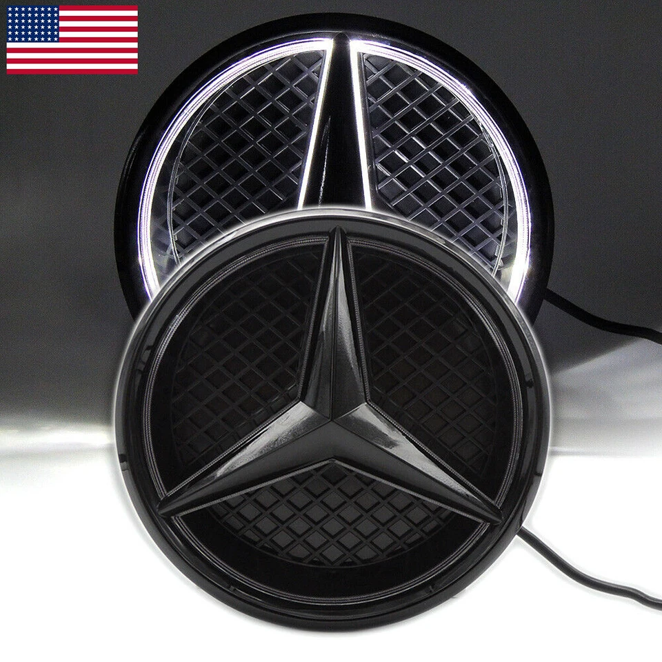 Front LED Badge Fit for Mercedes-Benz 2015-2017 C117 GLA180 GLA200 GLA250 GLA260 Foto 4 de 4