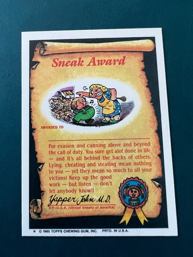 Garbage Pail Kids Series 2 1985 completa tu conjunto GPK 2a U Elige OS2 brillante *PC* - Imagen 194 de 194