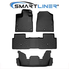 Smartliner Custom Fit Floor Mats 3 Row Liner Set Oem Tpe 2023-2025 Honda Pilot
