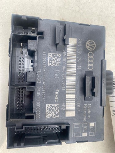 2009 - 2012 AUDI Q5 Front Door Window Control Module Assembly Driver Left Side - Picture 3 of 6