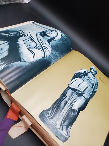 1969 Autorizzata Bibbia Re Giacomo Illustrata Versione Michelangelo Registro Famiglia - Foto 9 di 9