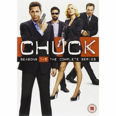 CHUCK: Seasons 1-5 - DVD　英語版 DVD - Chuck - Season 1-5 Complete - Zachary Levi, Yvonne
