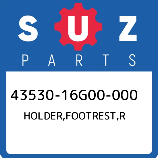 HOLDER, FOOTREST RH