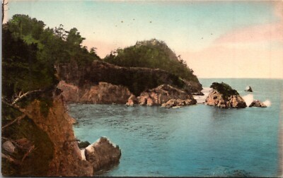 Postcard Del Monte California View of Point Lobos State Park - Pacific Ocean