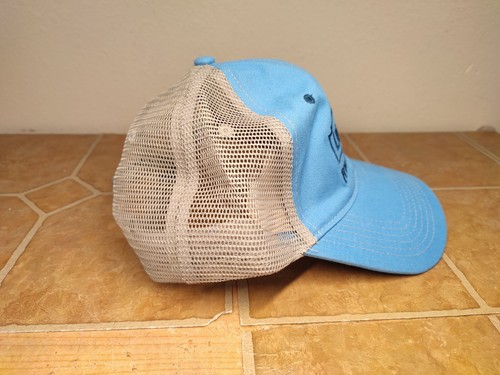 Lowe's Pro Services Truckers Mesh Adjustable Baseball Hat Blue White Mesh - Picture 5 of 8