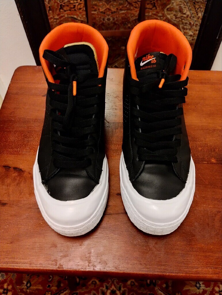 Nike SB Blazer Zoom Mid XT Black/Orange Size 8 | eBay Nike SB Blazer Zoom Mid XT Black/Orange Size 8 | eBay