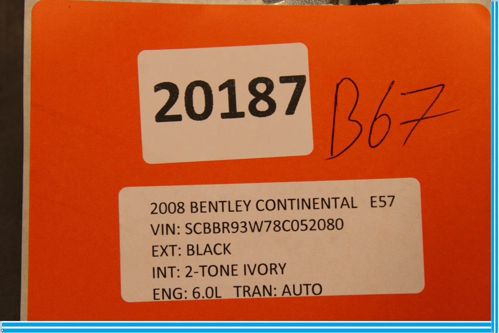 Bentley Continental 2006-2012 Rear Right Speaker