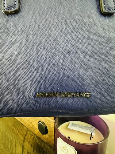 Authentic Armani Exchange Genuine Leather Crossbody Bag - Picture 3 of 5