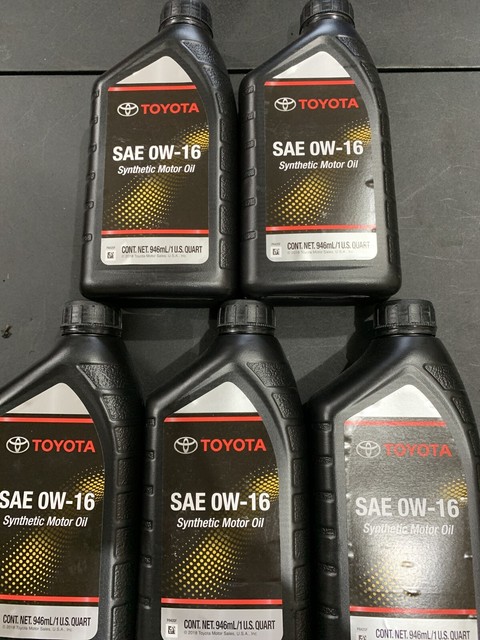 0w 16 toyota