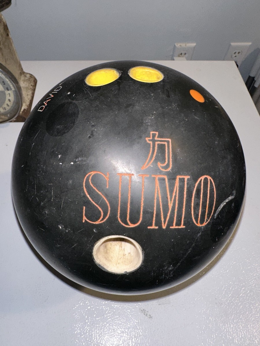 SUMO Original AMF Black Urethane Used 16lb Bowling Ball | eBay