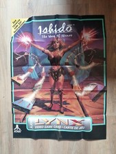 Poster jeu notice vidéo atari Lynx - 