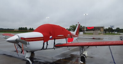 Beechcraft Sierra Musketeer windshield and cabin cover.  Groundtech/Planecovers