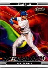 2022 Panini Absolute #ET-2 Trea Turner Extreme Team Retail