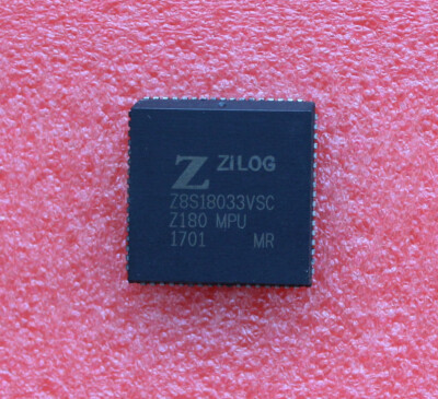 1pcs Z8S18033VSC Z8S18033 Z180 MICROPROCESSOR IC 33MHz PLCC68