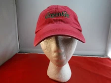 FC8 Greenlife Grocery Red Embroidered Logo Ball Cap Hat