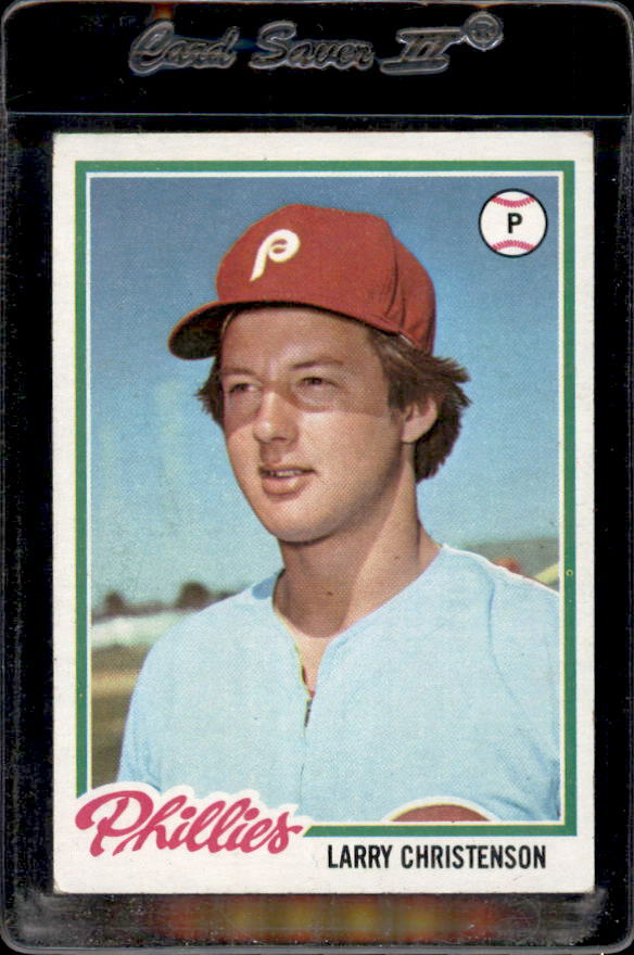 1978 Topps #247 Larry Christenson Philadelphia Phillies - Nice Card