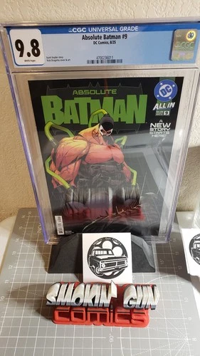 🔥 Absolute Batman #9 CGC 9.8 Grade Cover A 1st Print Nick Dragotta Cover 🔥