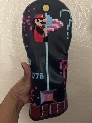 Swag Golf Mario Flagpole 8bit Sitta Fairway Wood Cover