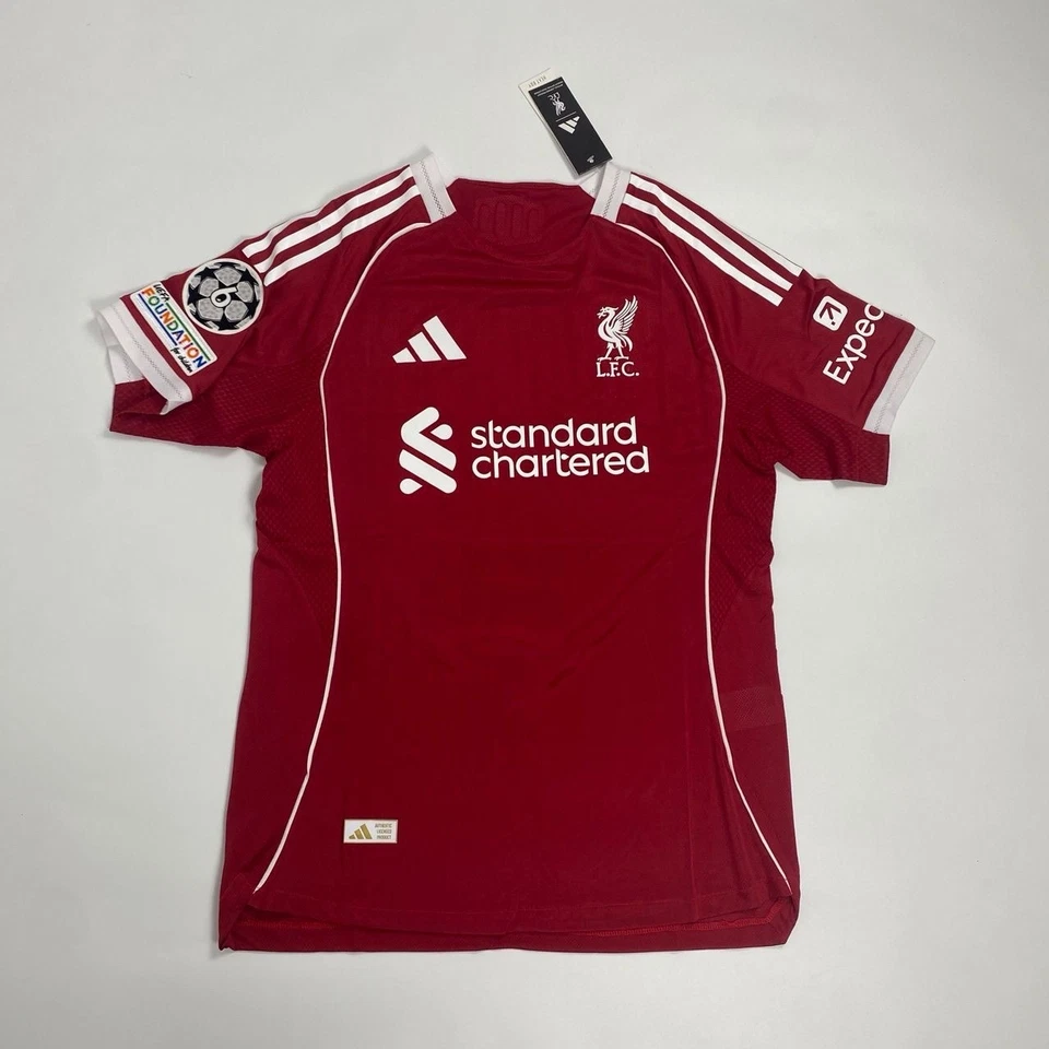 Liverpool Home Short Sleeve Soccer Jersey Mo Salah #11 Men’s All Sizes - Image 2 of 4