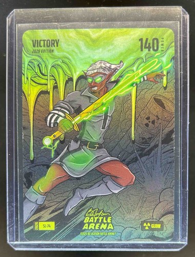 2026 Bo Jackson Battle Arena Griffey Victory Slime Battlefoil SP #SL-74