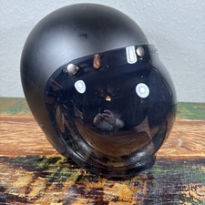 Biltwell Bonanza Matte Black Dot Motorcycle Helmet Mens Size XL