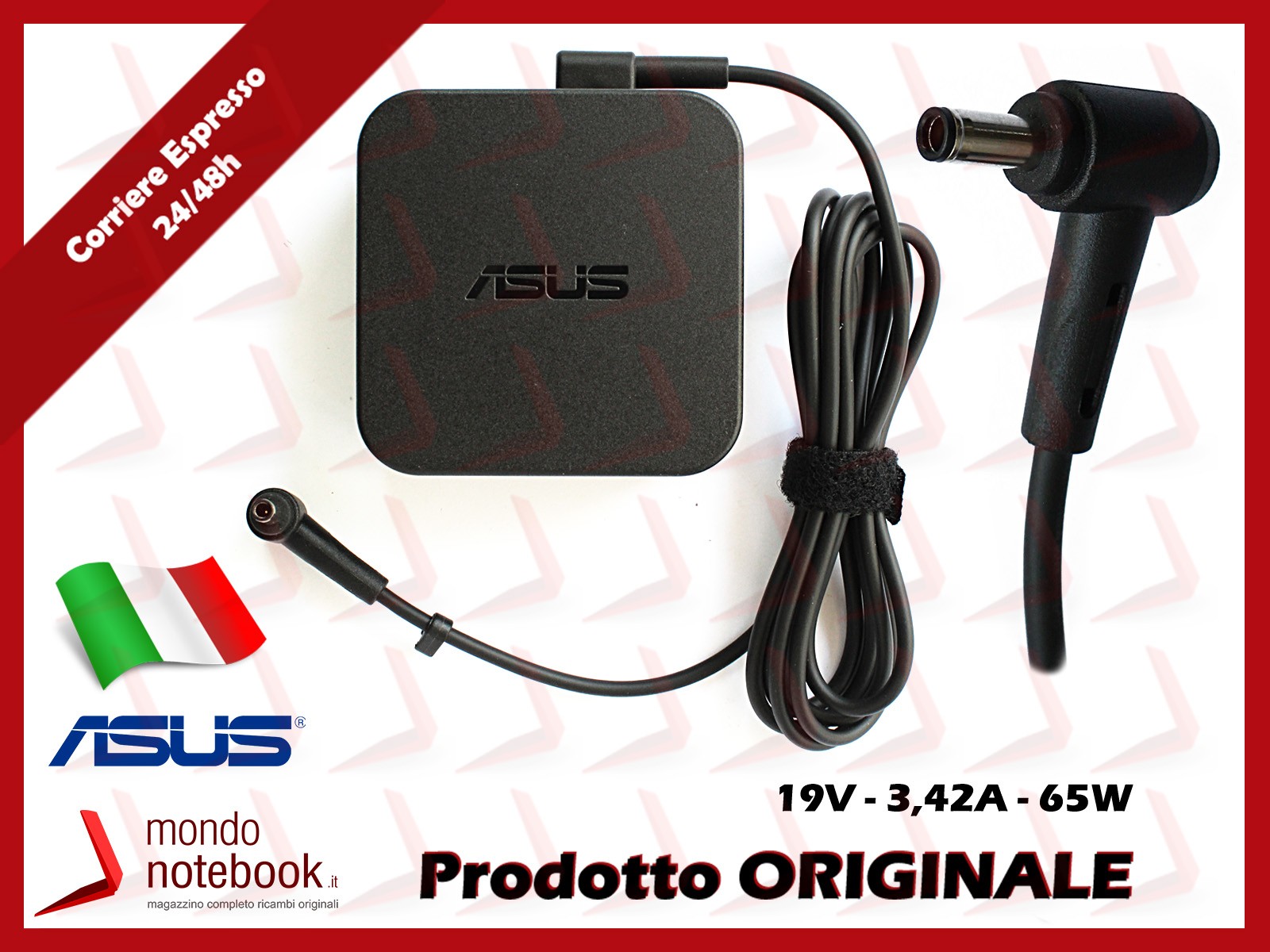 ASUS Original 65W 19V 3.42A Laptop Charger 4.5x3.0mm 0A001-00041300