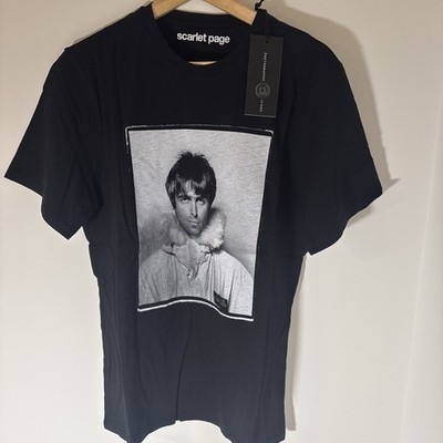 Liam Gallagher Oasis Scarlet Page Photographic Icons T Shirt Large Rare BNWT