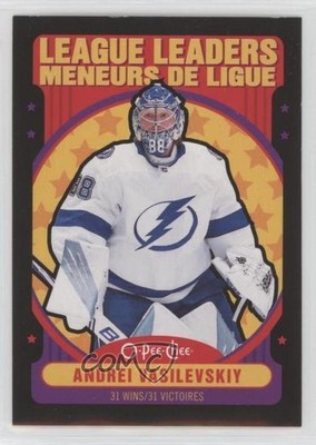 2021 O-Pee-Chee League Leaders Retro Black Border 61/100 Andrei Vasilevskiy 0k2j
