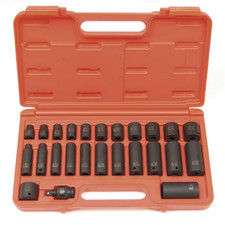 3/8 In. Drive SAE Master Impact Socket Set 25-Piece 