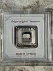 5 Gram Geiger Edelmetalle Original Premium .999 Fine Silver Square Bar Toning