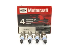 NEW Motorcraft Spark Plugs Set of 4 SP-411 Ford Mercury 2.0 2.5 3.5 3.7 1995-12
