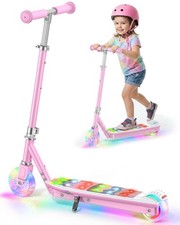 Kids Electric Scooter 3-8 Years, Safe 5 MPH, Lightweight Durable, Fun Ride
