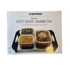 Chefman Electric Buffet Server Warming Tray w...