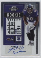 2020 Panini Contenders Optic Rookie Ticket Auto Patrick Queen #151 Auto of5
