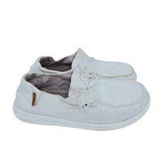 Hey Dude Women's Wendy Slip On Shoes Chambray White 8