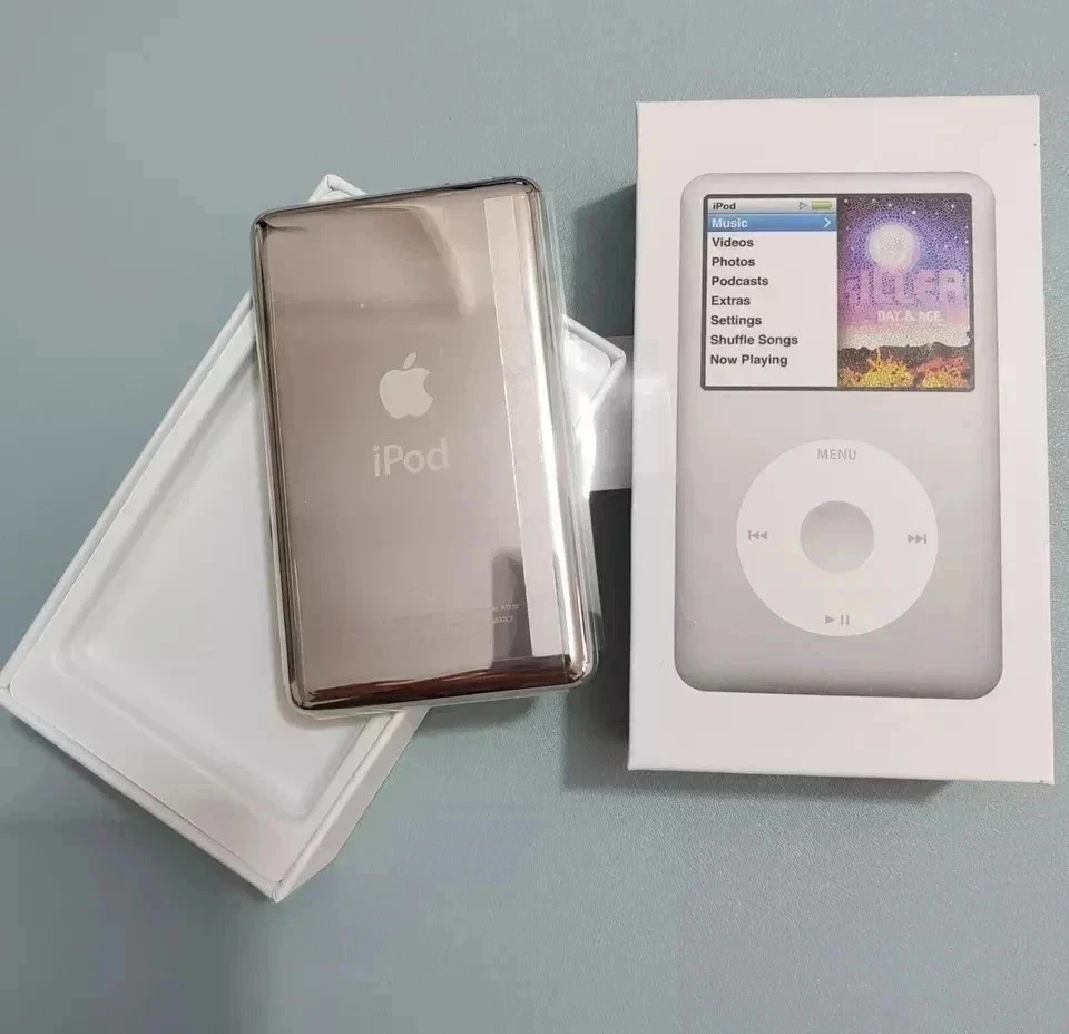 NEW Apple iPod Classic 6/7th Silver  120/256GB 1TB 2TB Vintage MP3 Player Modded - Image 2 of 4
