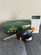 Green Haven Blow Torch Attachment Head One Handed Gas Adjustable Flame New