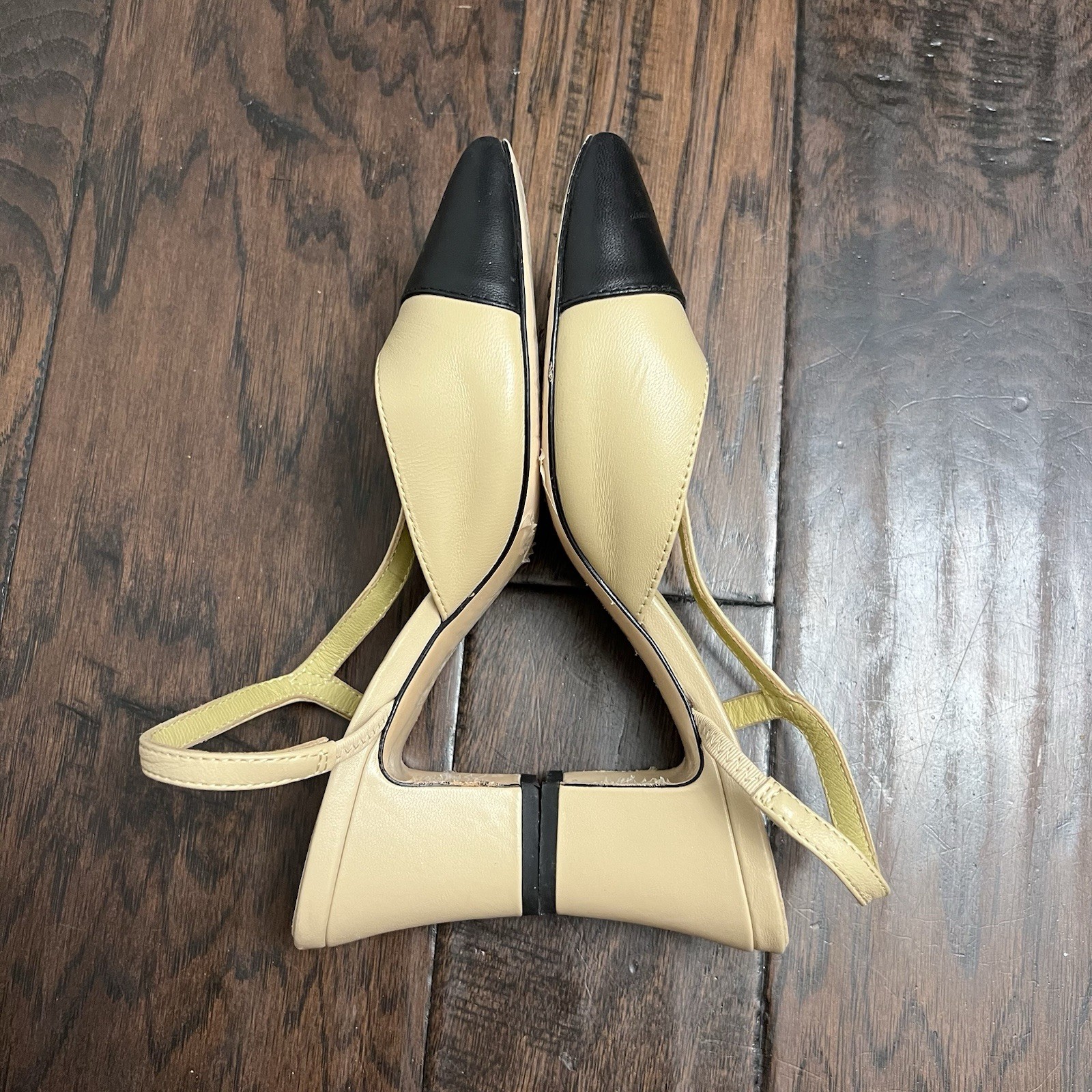 Authentic Chanel Interlocking CC Logo Goat Leathe… - image 6