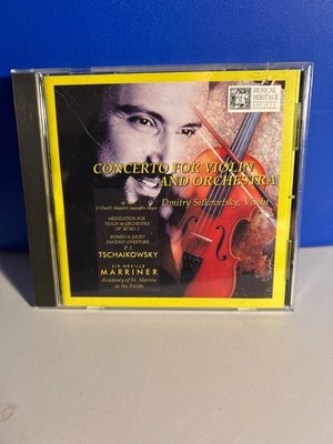Tchaikovsky Violin Concerto in D Major OP 35 (CD)    BRAND NEW & FACTORY SEALED!