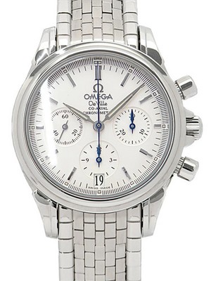 OMEGA WATCH DE VILLE CO-AXIAL CHRONOMETER 4572.31 AUTOMATIC CHRONOGRAPH SS MEN'S