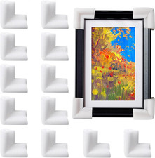 12 Pcs Thickened Foam Corner Protectors for TV,Picture,and Mirror Frames,movi...