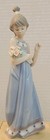 New ListingLladro 1988 Spring Token 5604 Girl with Flowers Figurine Hand Made Spain 8.75"
