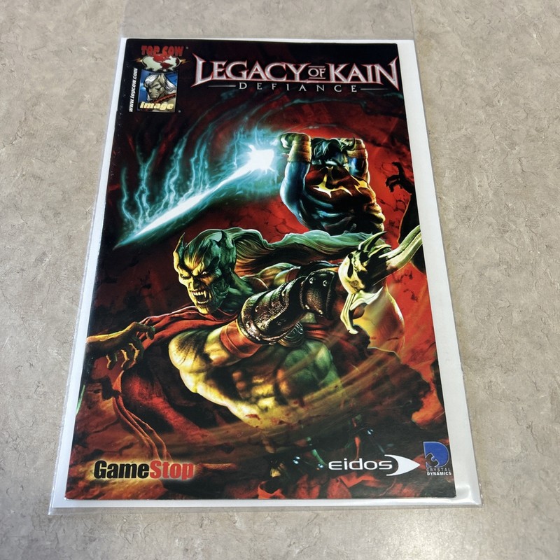 Legacy Of Kain : Defiance #1 Top Cow Comic Book Featuring Kain & Raziel 1stPrint