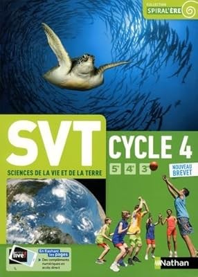 Sciences de la Vie et de la Terre - Cycle 4 - Manuel El�ve Grand Format - 2017, 