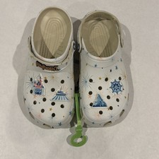 Crocs Disneyland Walt Disney World Park Icons Clogs Size M8 W10 - New No Box