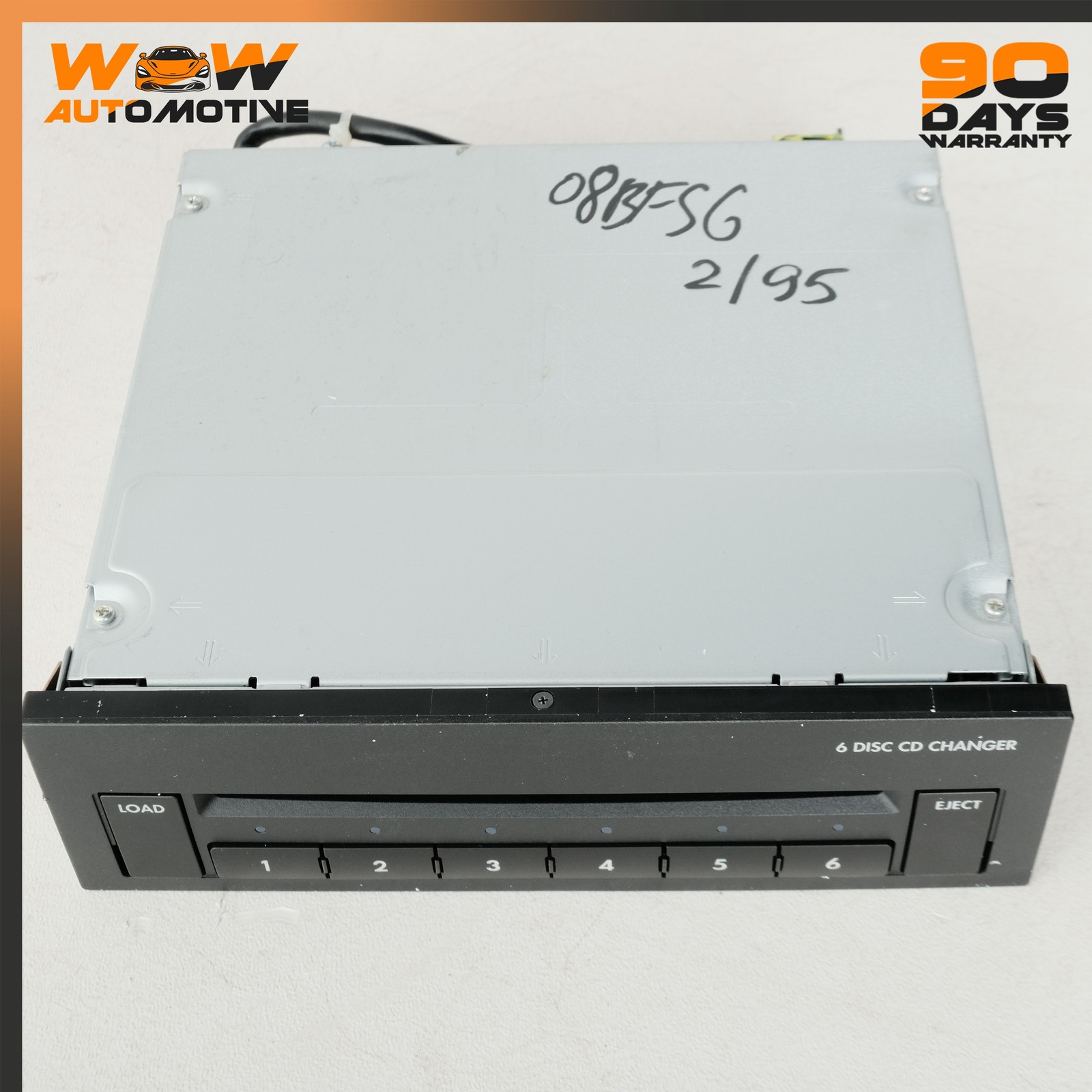 04-13 BENTLEY CONTINENTAL FLYING SPUR GTC GT AUDIO 6 DISC CD CHANGER PLAYER OEM