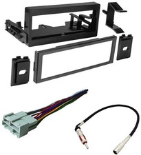 GMK345 Single DIN Dash Kit Fit 1999-2002 Chevy Silverado 1500/2500 Bundle