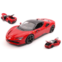 Ferrari SF90 Stradale 2019 Red 1:18 Burago Auto Stradali -D- Neues Modell